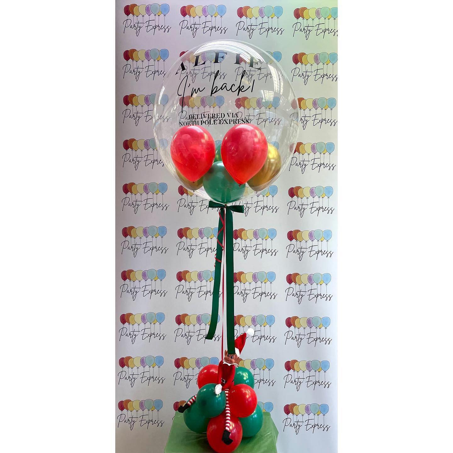 Elf Return Personalised Bubble (without elf)